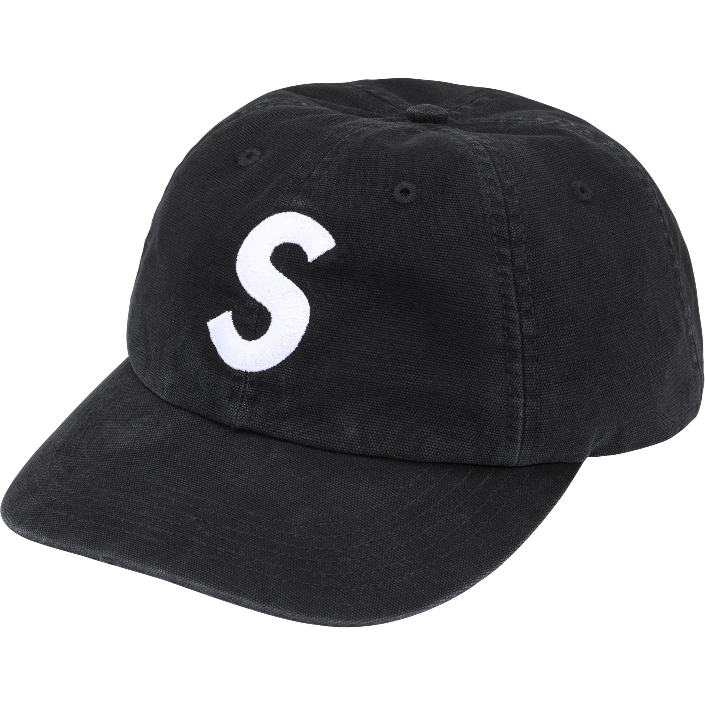 Washed Canvas S Logo 6-Panel view 2